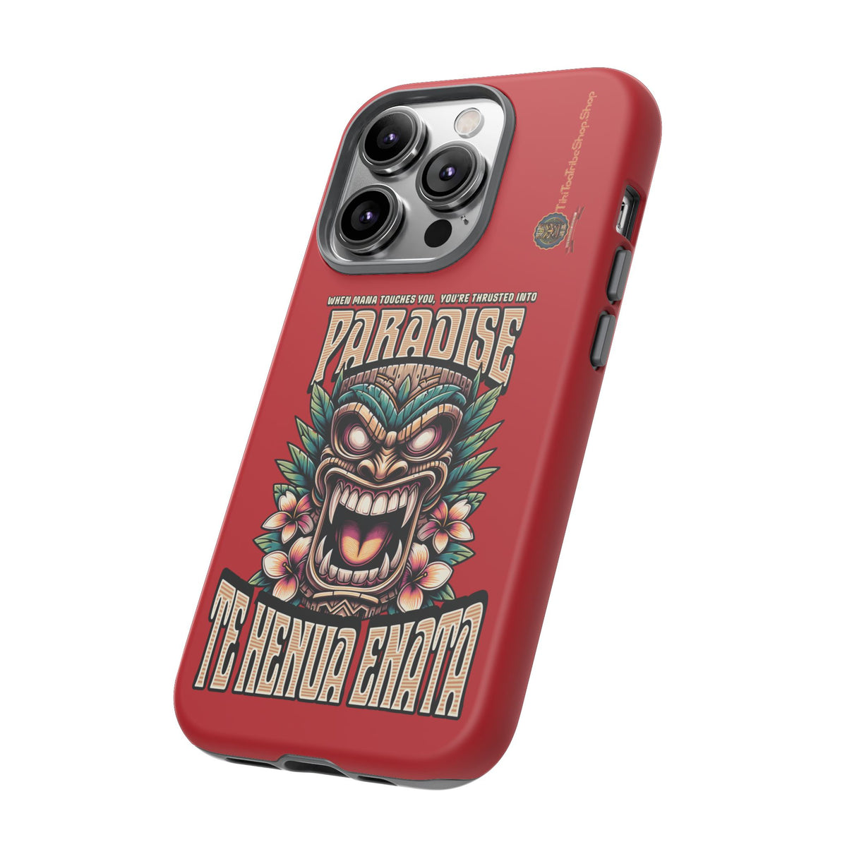 Te Henua Enata â Coque Antichoc Tiki Ancestral & Puissant