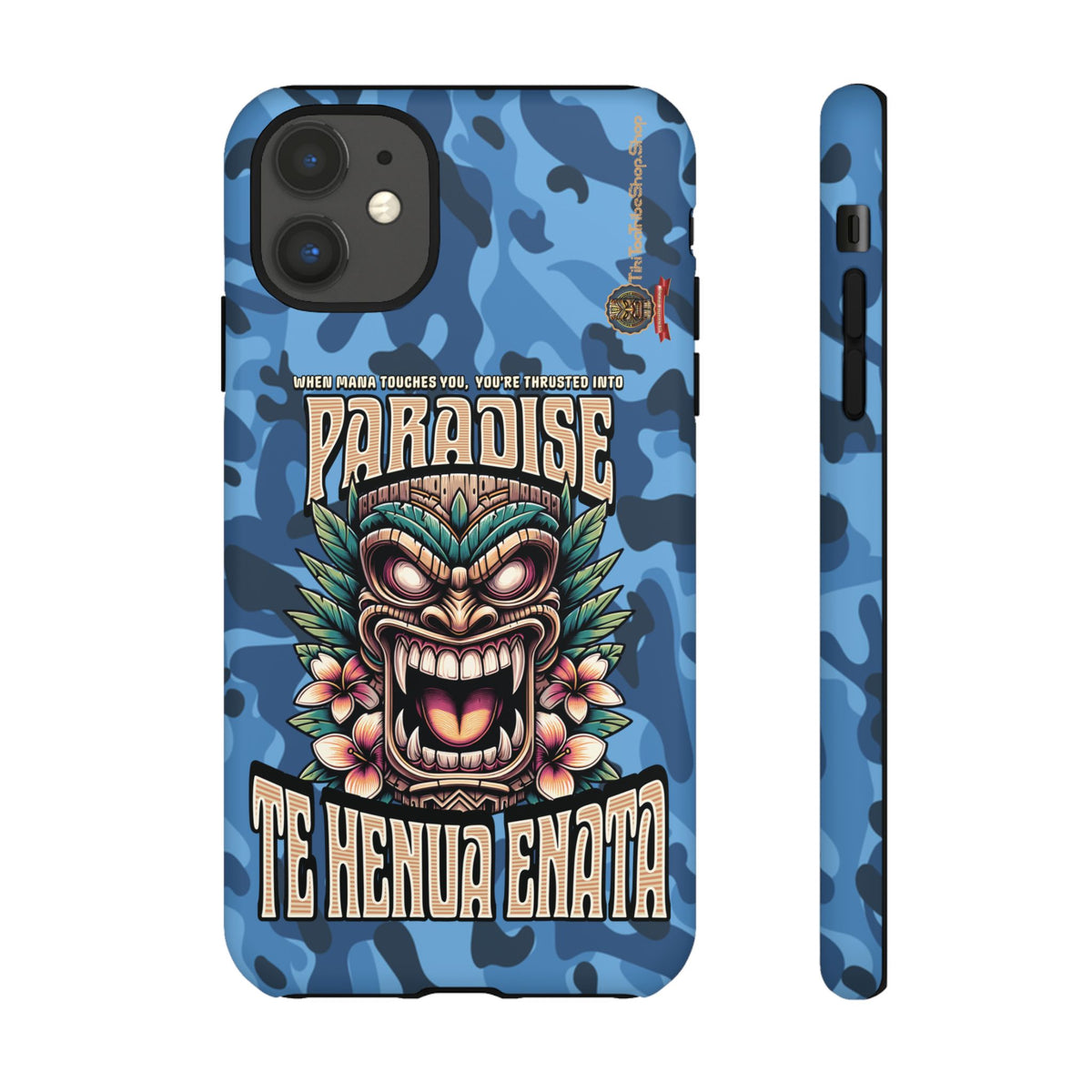 Te Henua Enata â Coque Antichoc Tiki Ancestral & Puissant