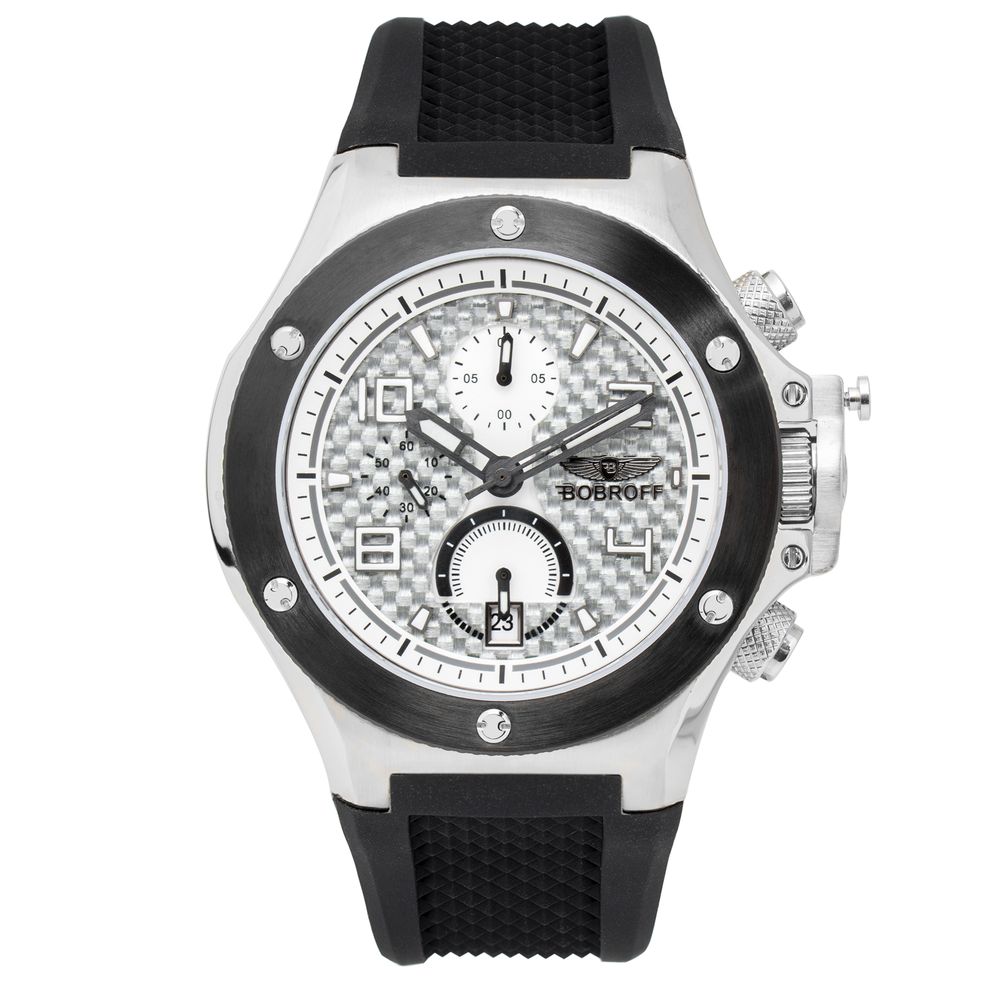 BOBROFF Montre Quartz Sportive Verre Saphir