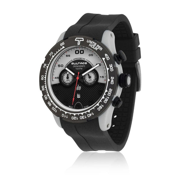 BULTACO Quartz Chronograph Watch with Grey Composite Case - Competition Spirit