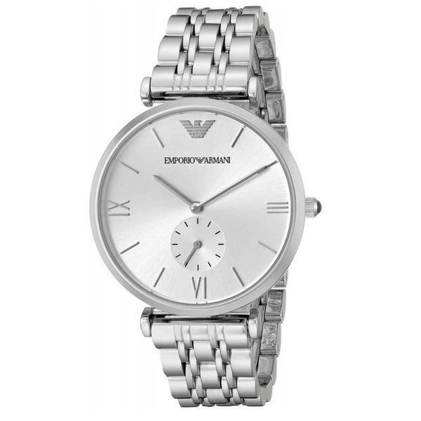 Armani Silver Steel Watch