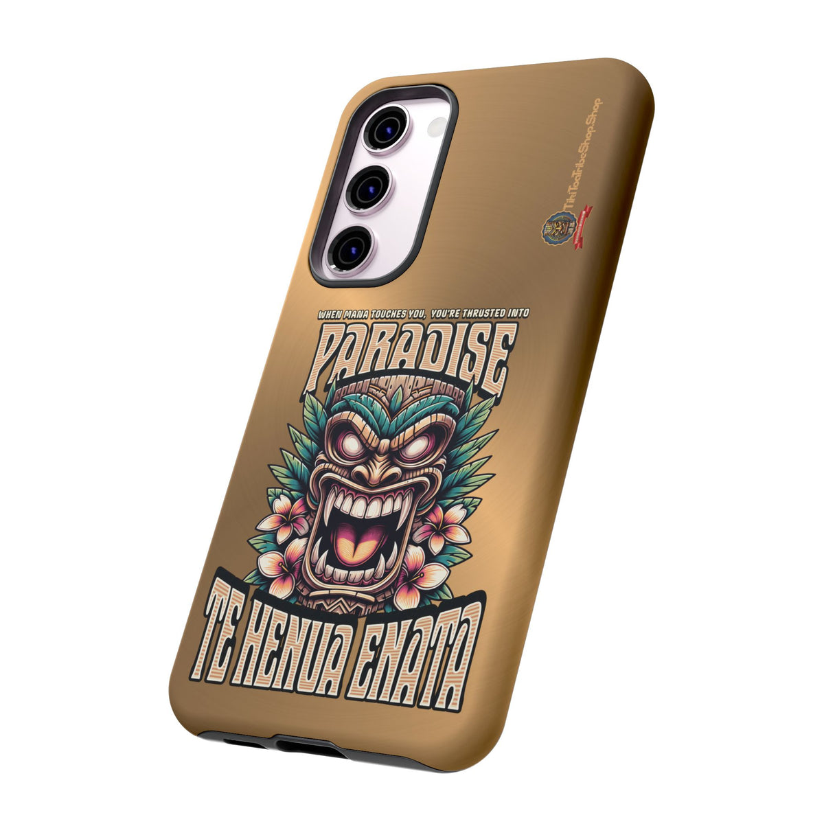 Te Henua Enata â Coque Antichoc Tiki Ancestral & Puissant
