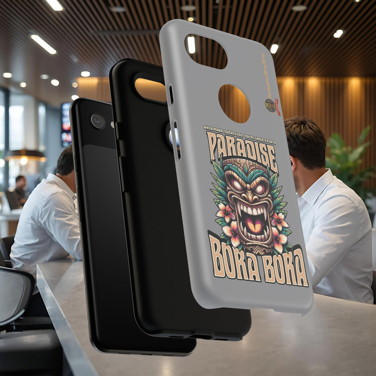 Bora Bora – Coque Antichoc Premium Tiki Élégance