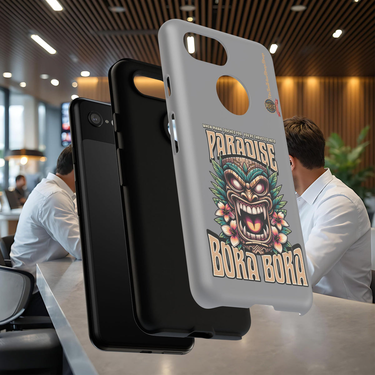Bora Bora – Coque Antichoc Premium Tiki Élégance