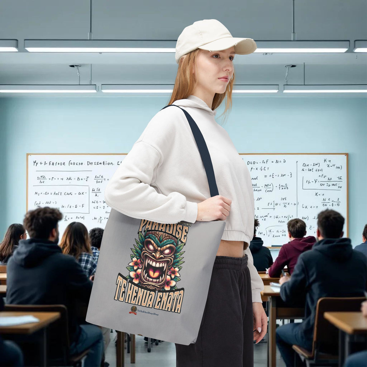 TE HENUA ENATA PARADISE Tote Bag