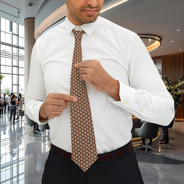 Moroni Graphic Dots inspiration tie