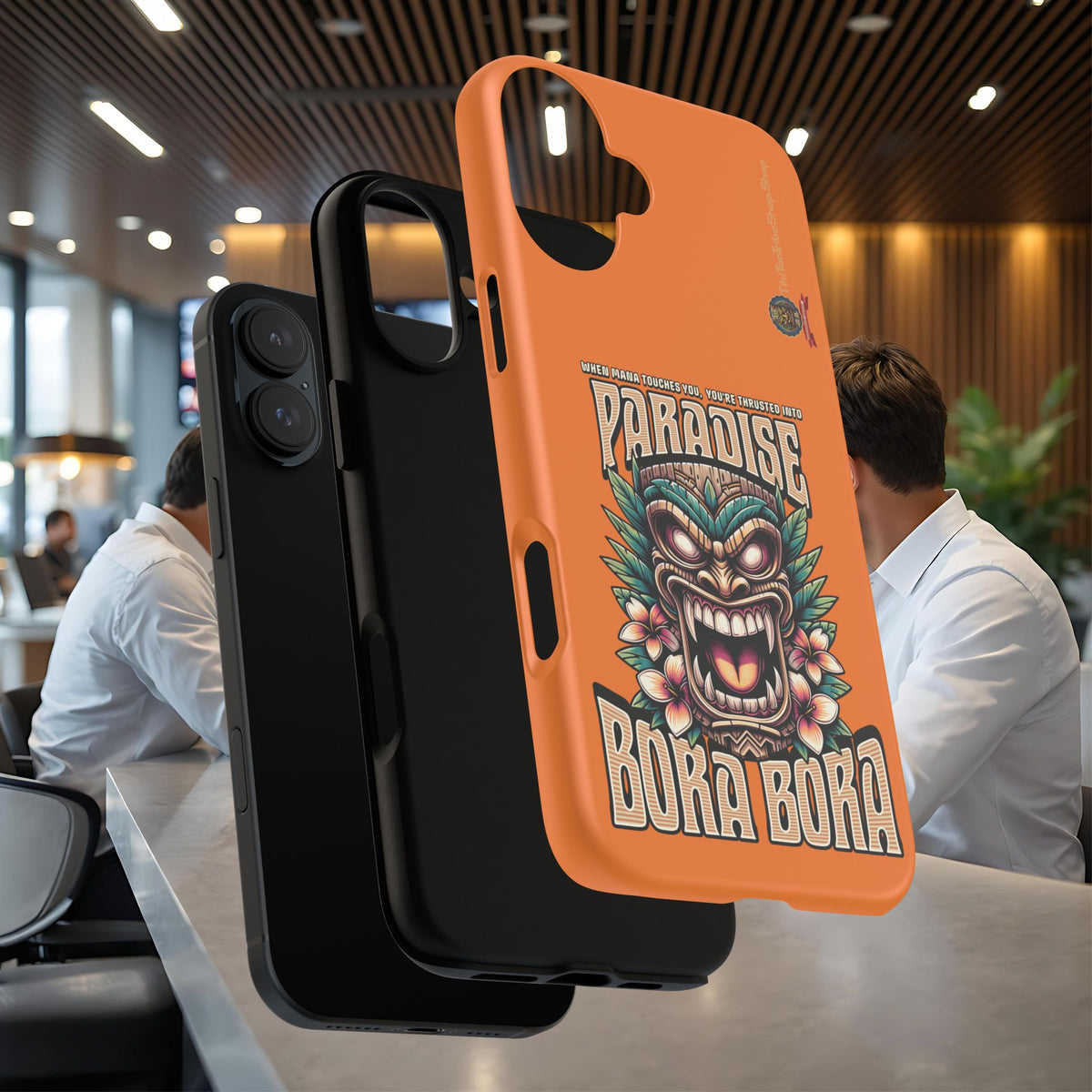 Bora Bora – Coque Antichoc Premium Tiki Élégance