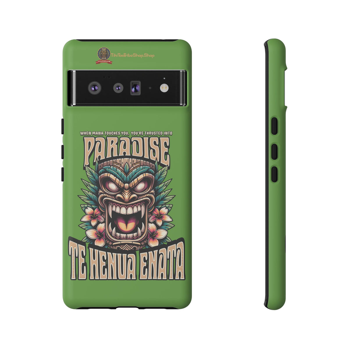 Te Henua Enata â Coque Antichoc Tiki Ancestral & Puissant
