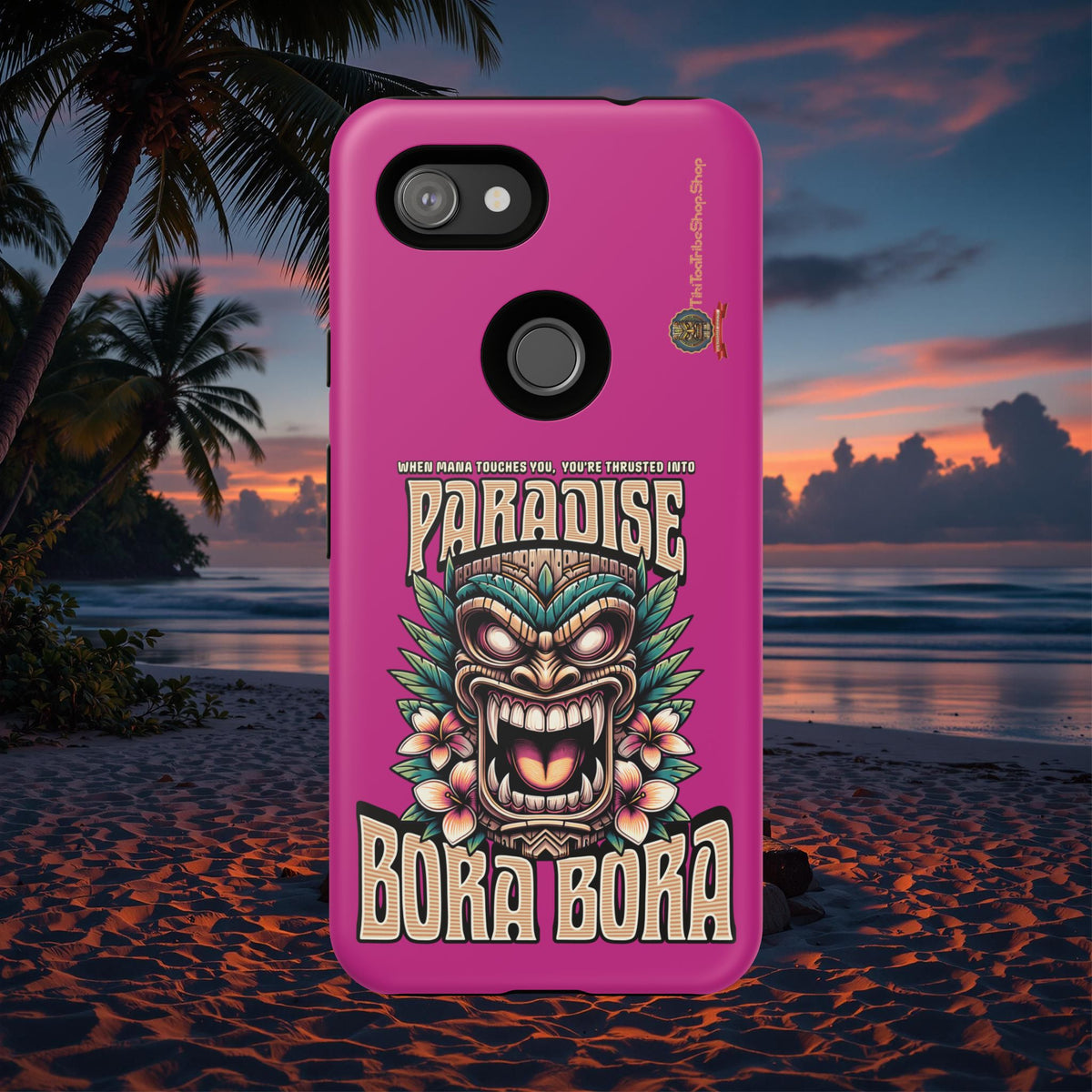 Bora Bora – Coque Antichoc Premium Tiki Élégance