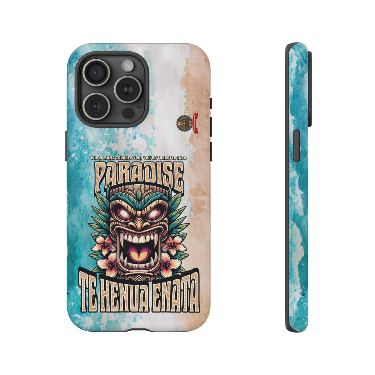 Te Henua Enata â Coque Antichoc Tiki Ancestral & Puissant