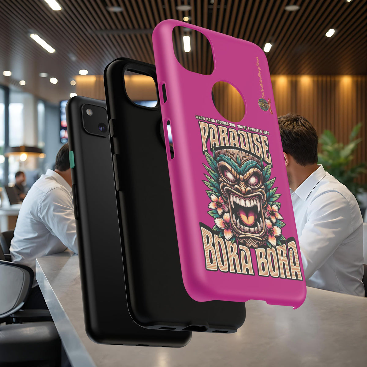 Bora Bora – Coque Antichoc Premium Tiki Élégance