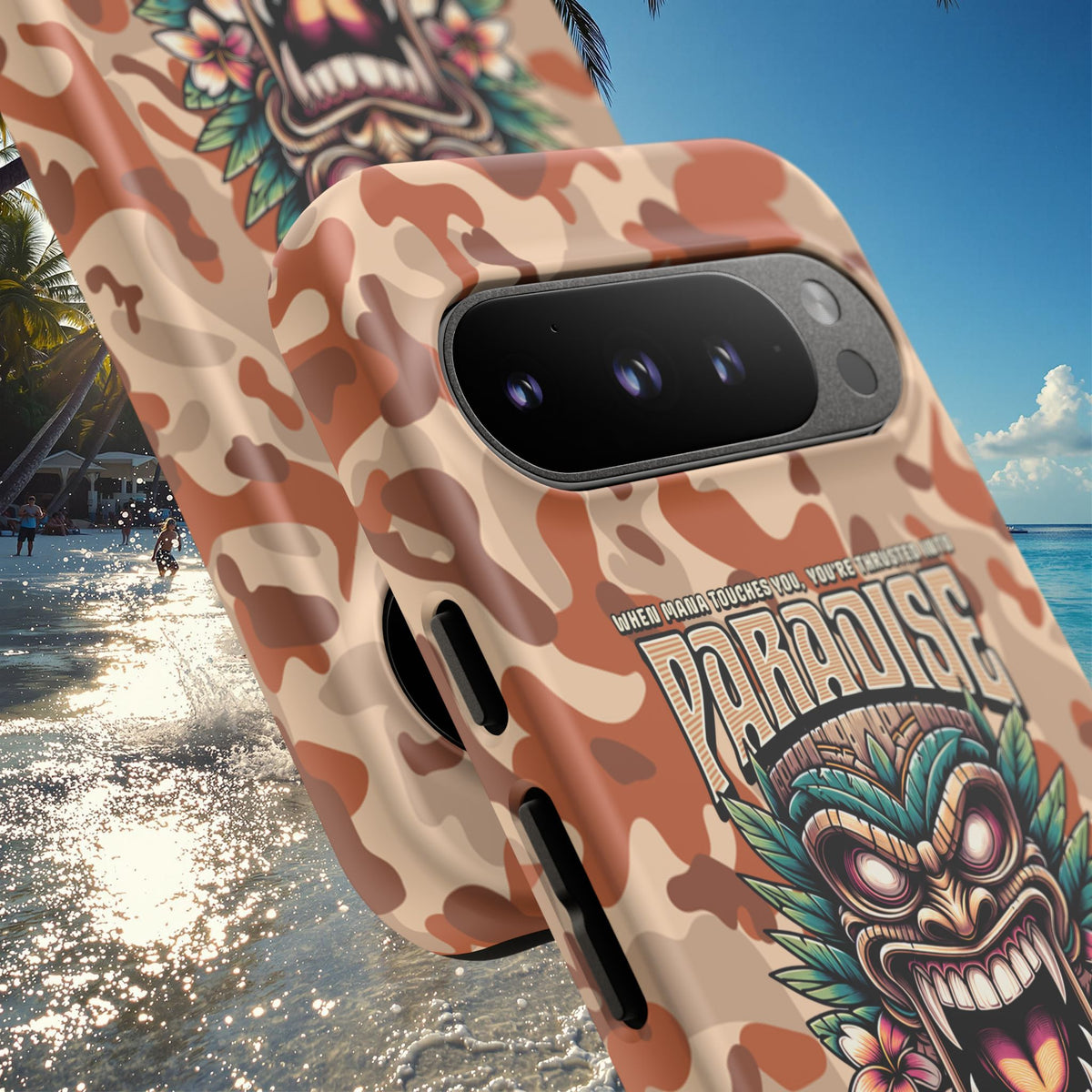 Moorea â Coque Antichoc Premium Tiki Fenua