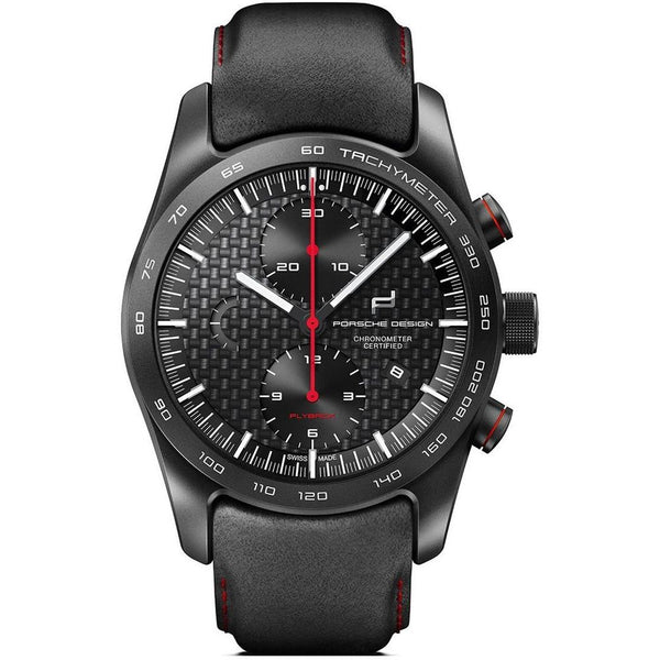 PORSCHE DESIGN Flyback Chronograph Black Titanium - COSC Precision - Sporty Elegance