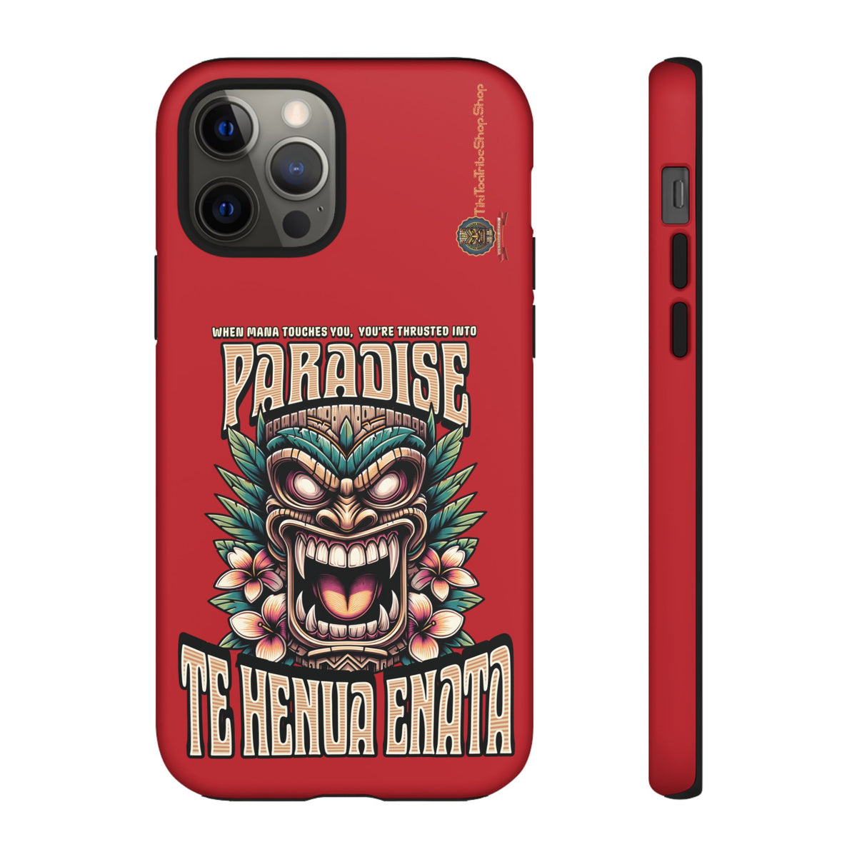 Te Henua Enata â Coque Antichoc Tiki Ancestral & Puissant