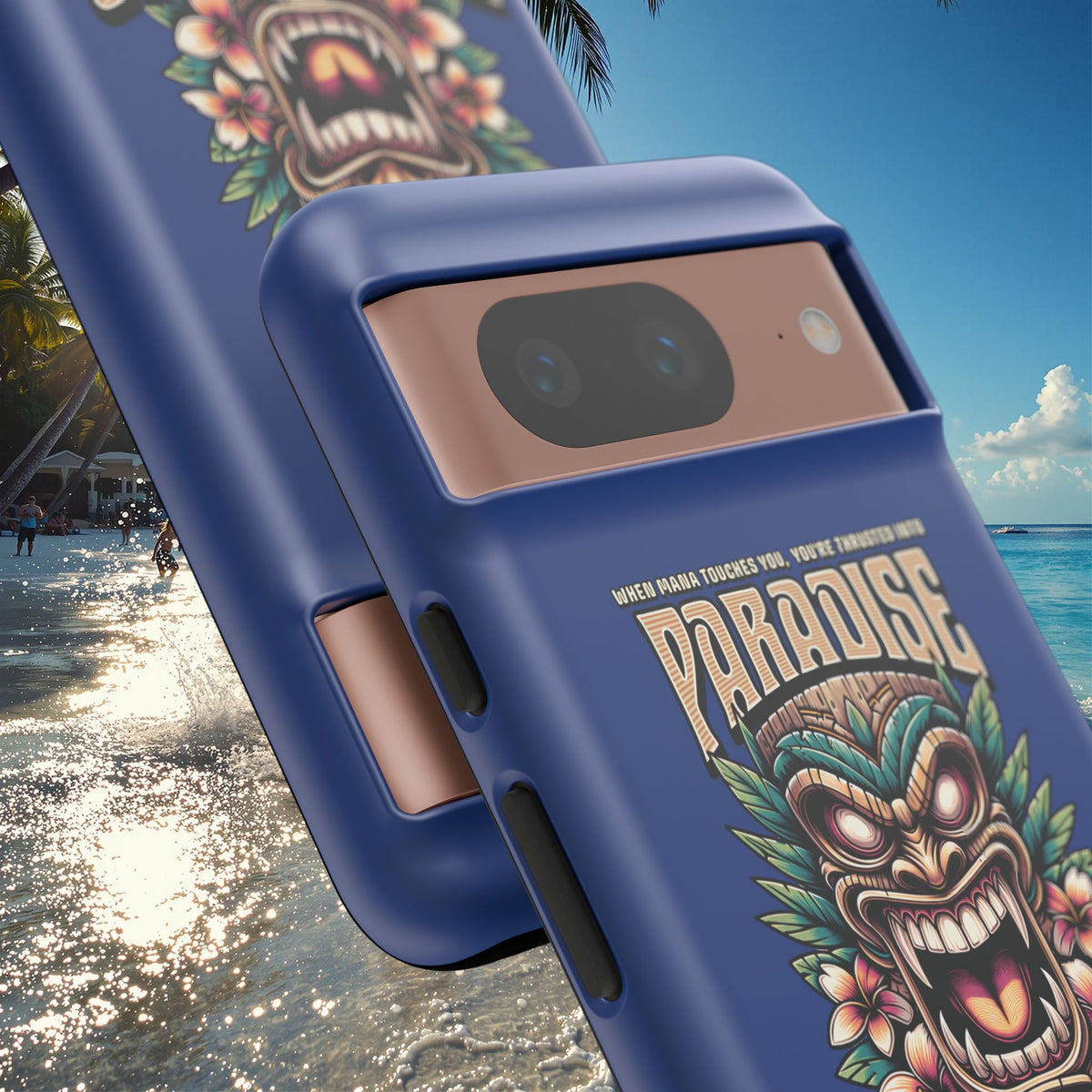 Bora Bora – Premium Tiki Elegance Shockproof Case