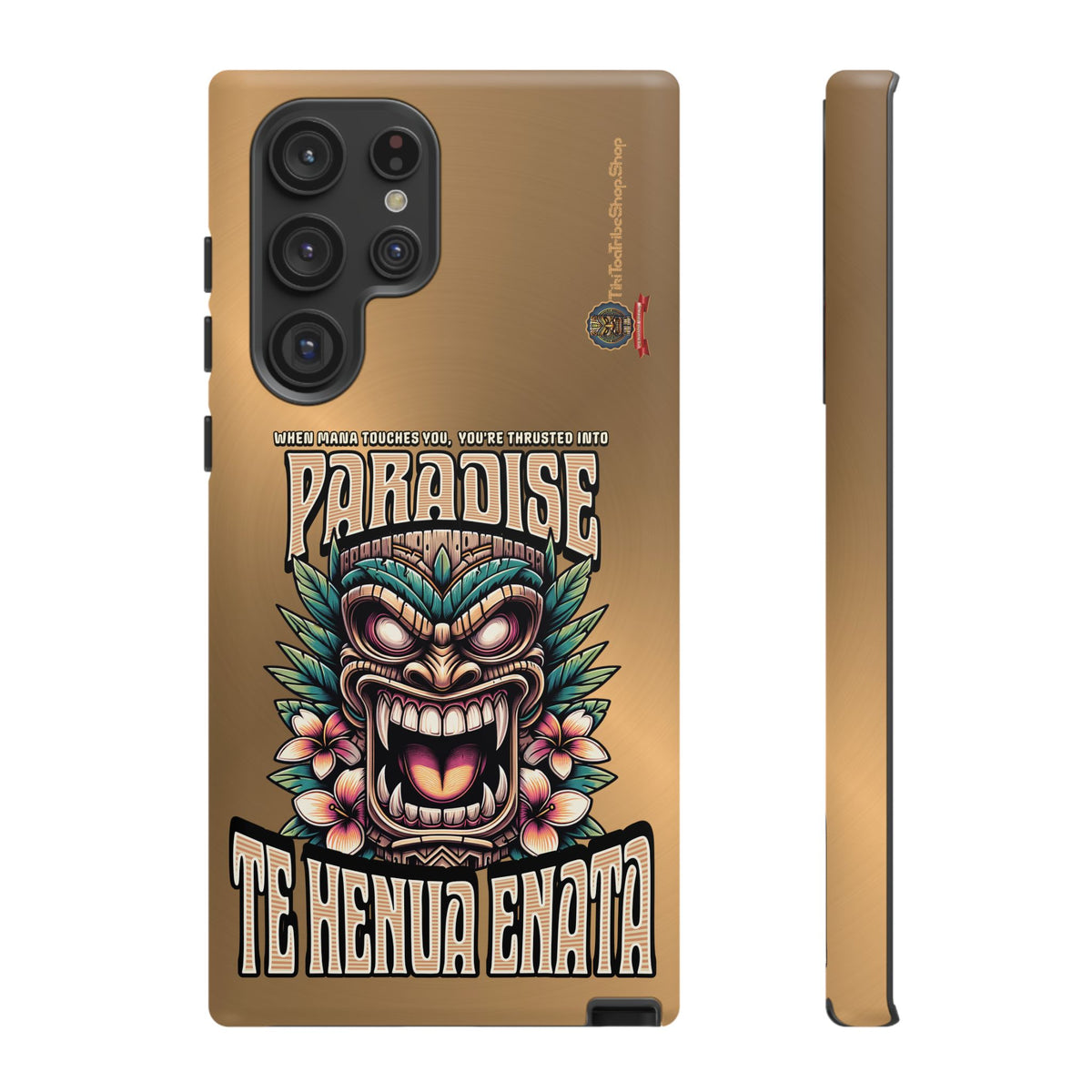 Te Henua Enata â Coque Antichoc Tiki Ancestral & Puissant
