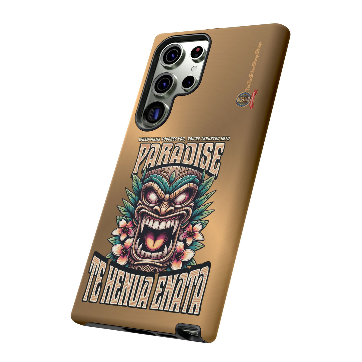Te Henua Enata â Coque Antichoc Tiki Ancestral & Puissant