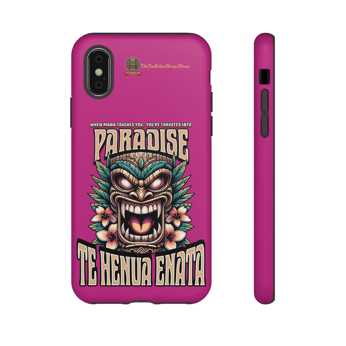 Te Henua Enata â Coque Antichoc Tiki Ancestral & Puissant
