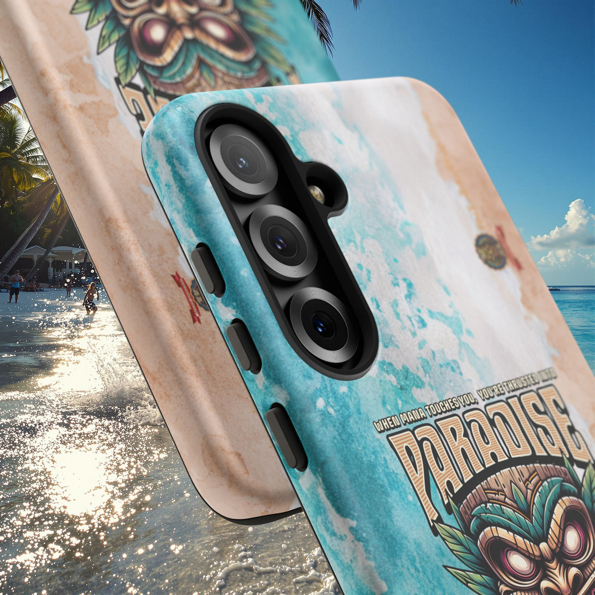 Bora Bora – Coque Antichoc Premium Tiki Élégance