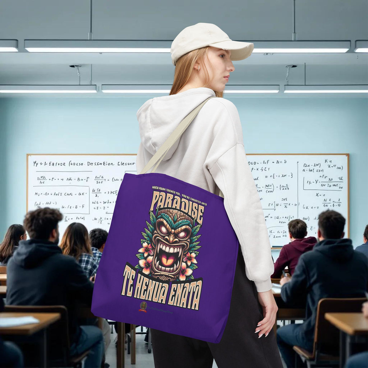 TE HENUA ENATA PARADISE Tote Bag
