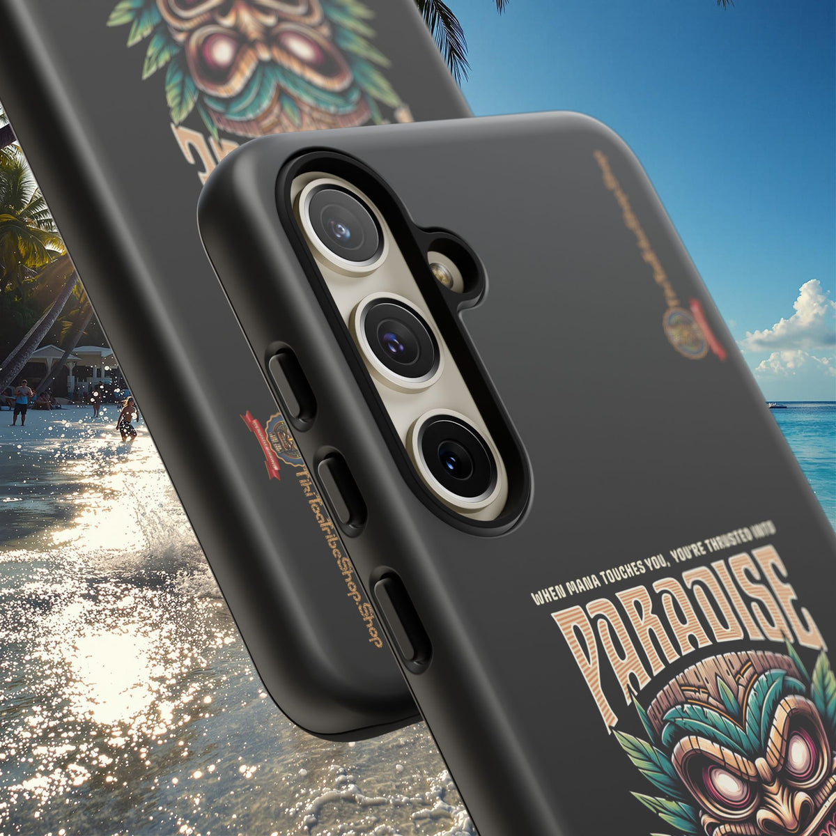 Bora Bora – Coque Antichoc Premium Tiki Élégance
