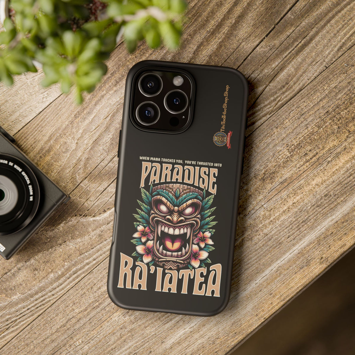 Ra’iatea – Coque Tiki Tribal de Protection Premium