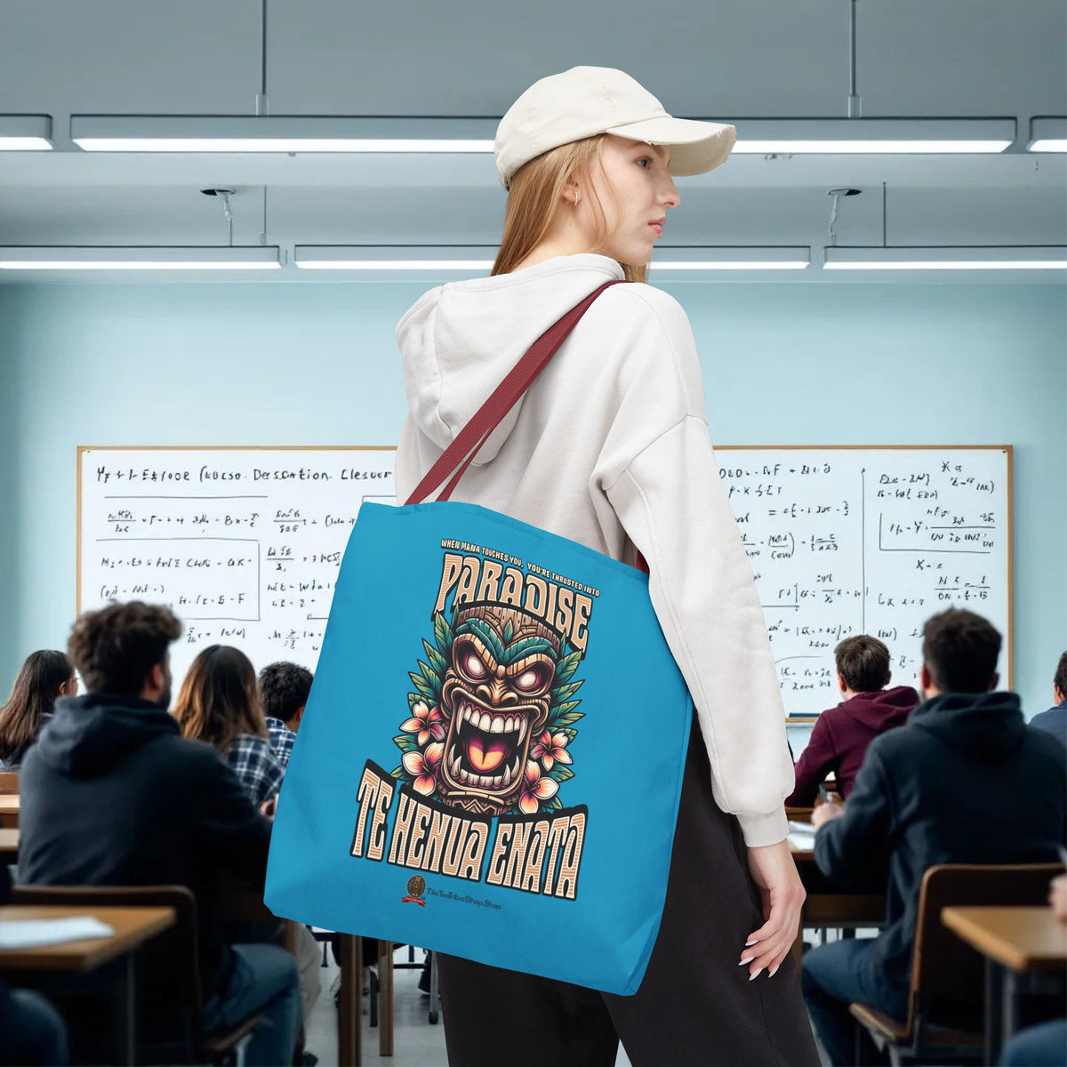 TE HENUA ENATA PARADISE Tote Bag