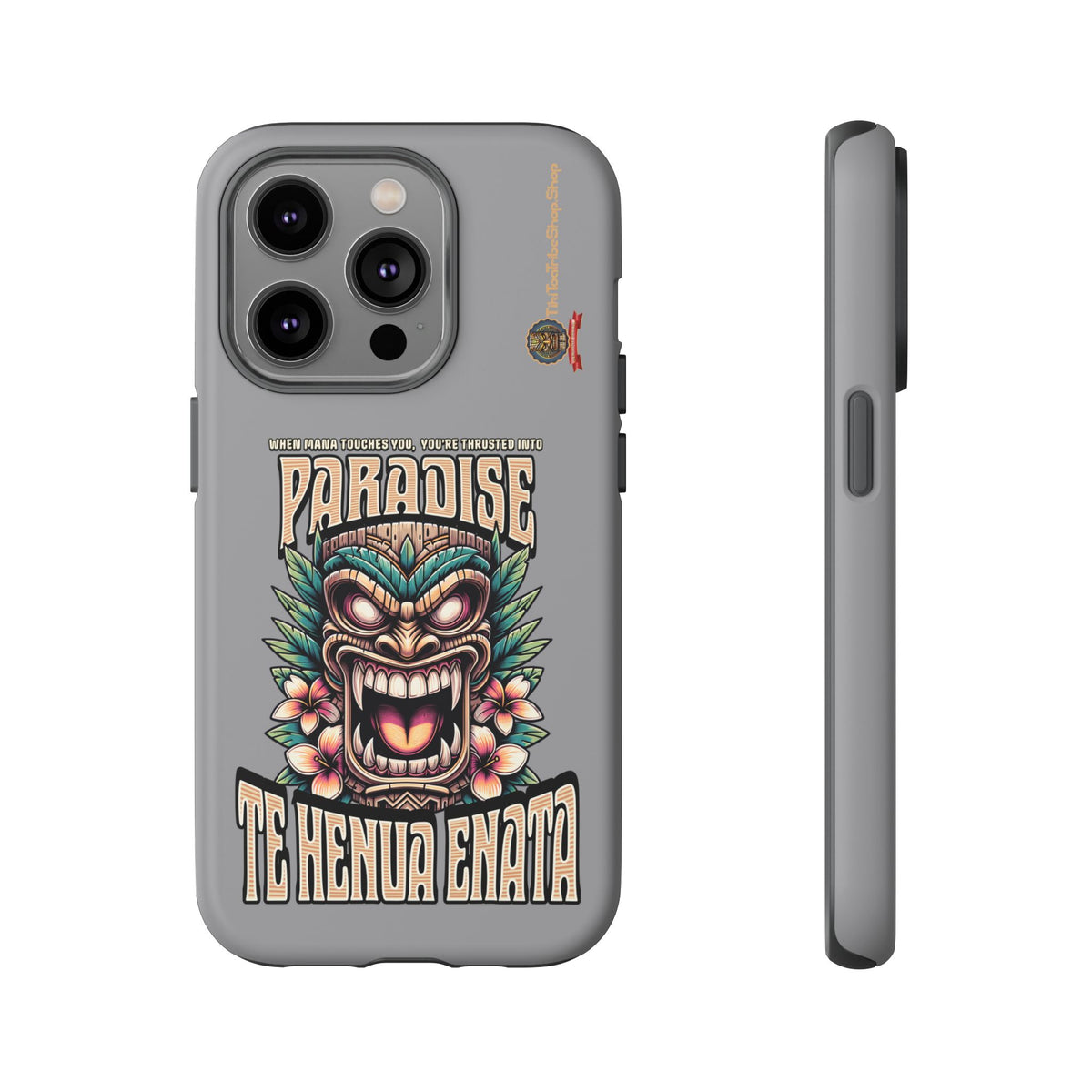 Te Henua Enata â Coque Antichoc Tiki Ancestral & Puissant