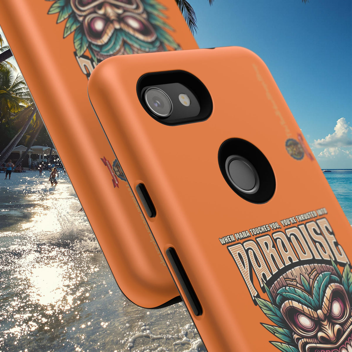 Bora Bora – Coque Antichoc Premium Tiki Élégance