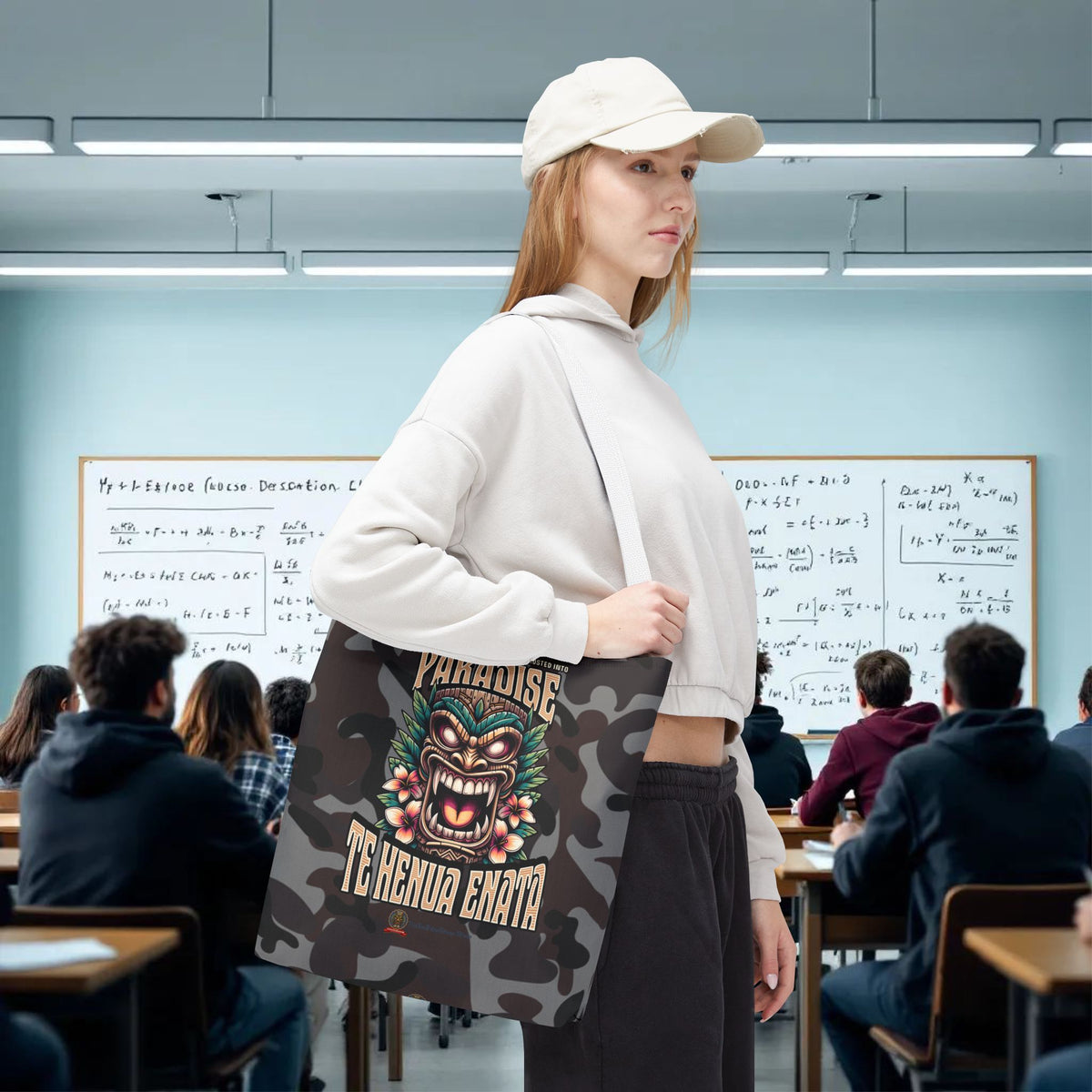 TE HENUA ENATA PARADISE Tote Bag