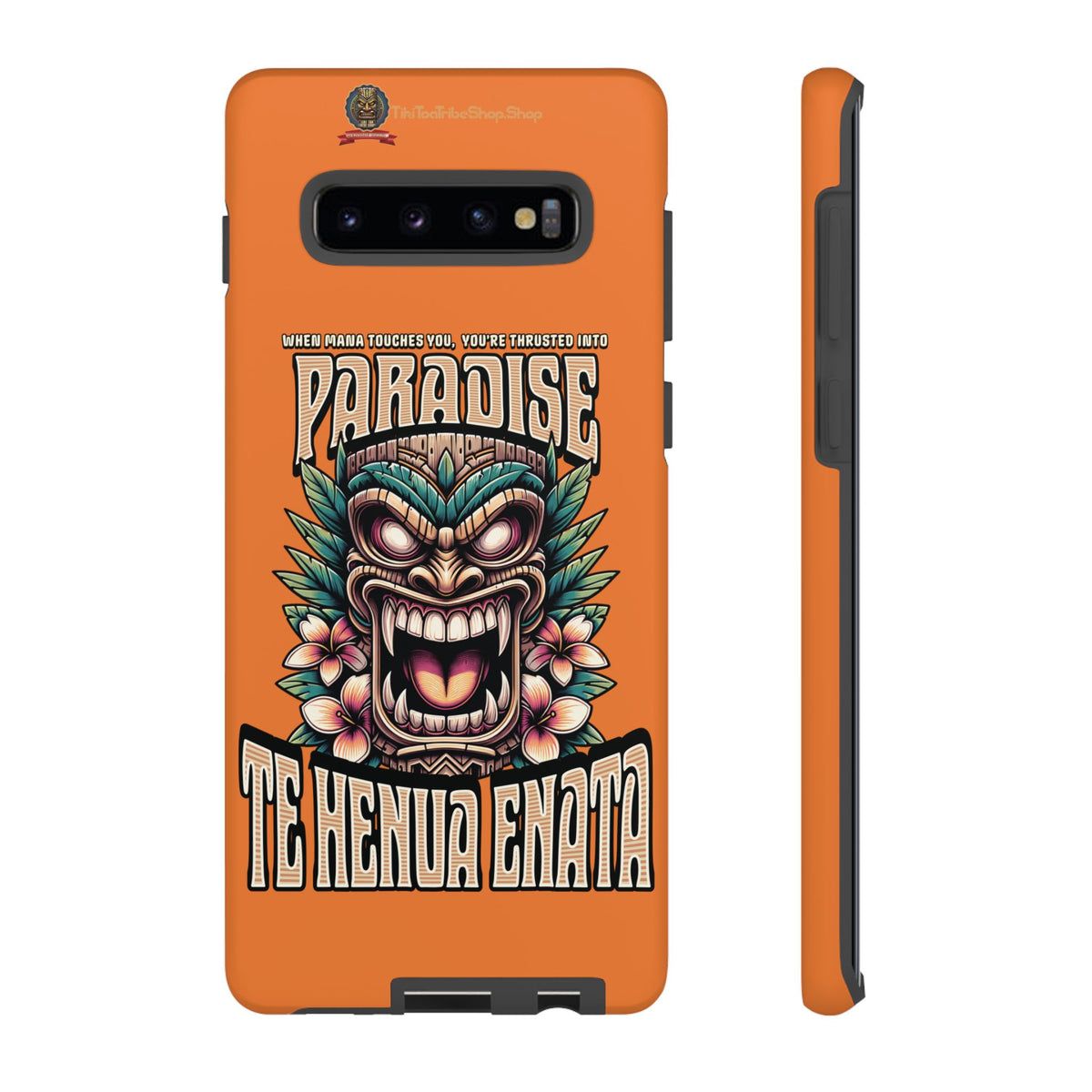 Te Henua Enata â Coque Antichoc Tiki Ancestral & Puissant