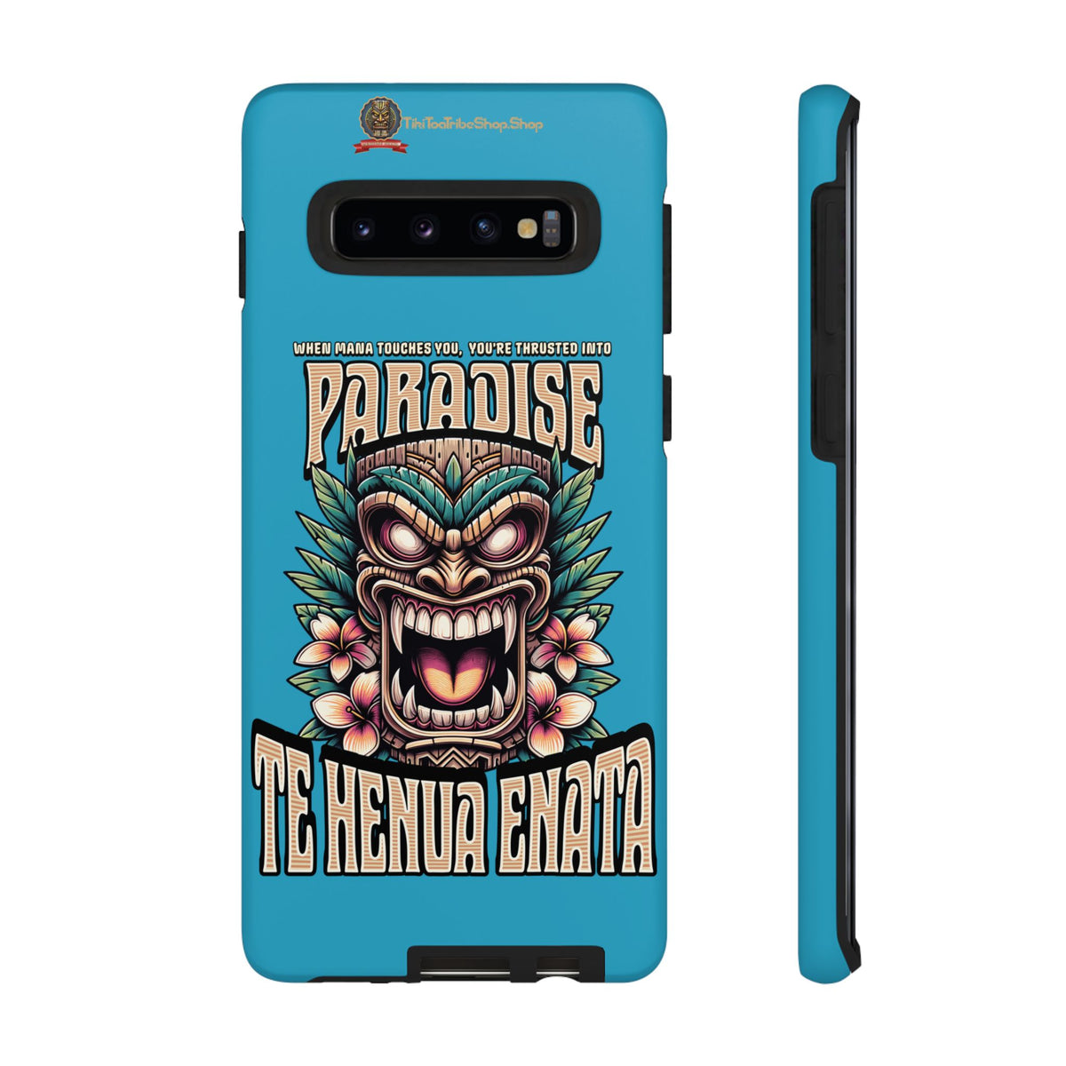 Te Henua Enata â Coque Antichoc Tiki Ancestral & Puissant