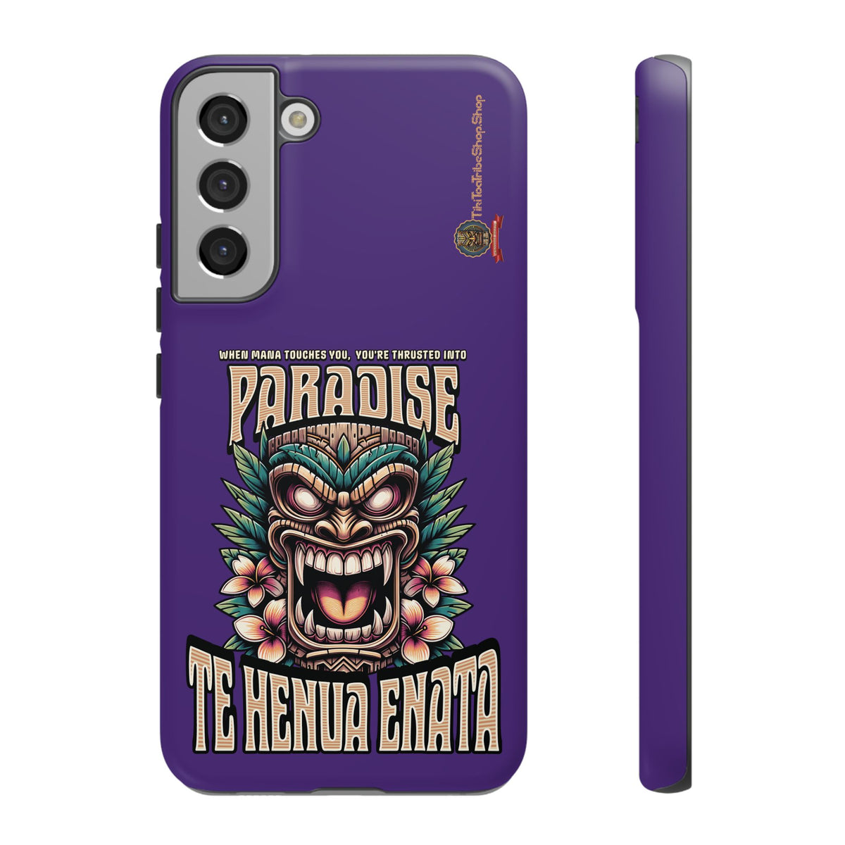 Te Henua Enata â Coque Antichoc Tiki Ancestral & Puissant