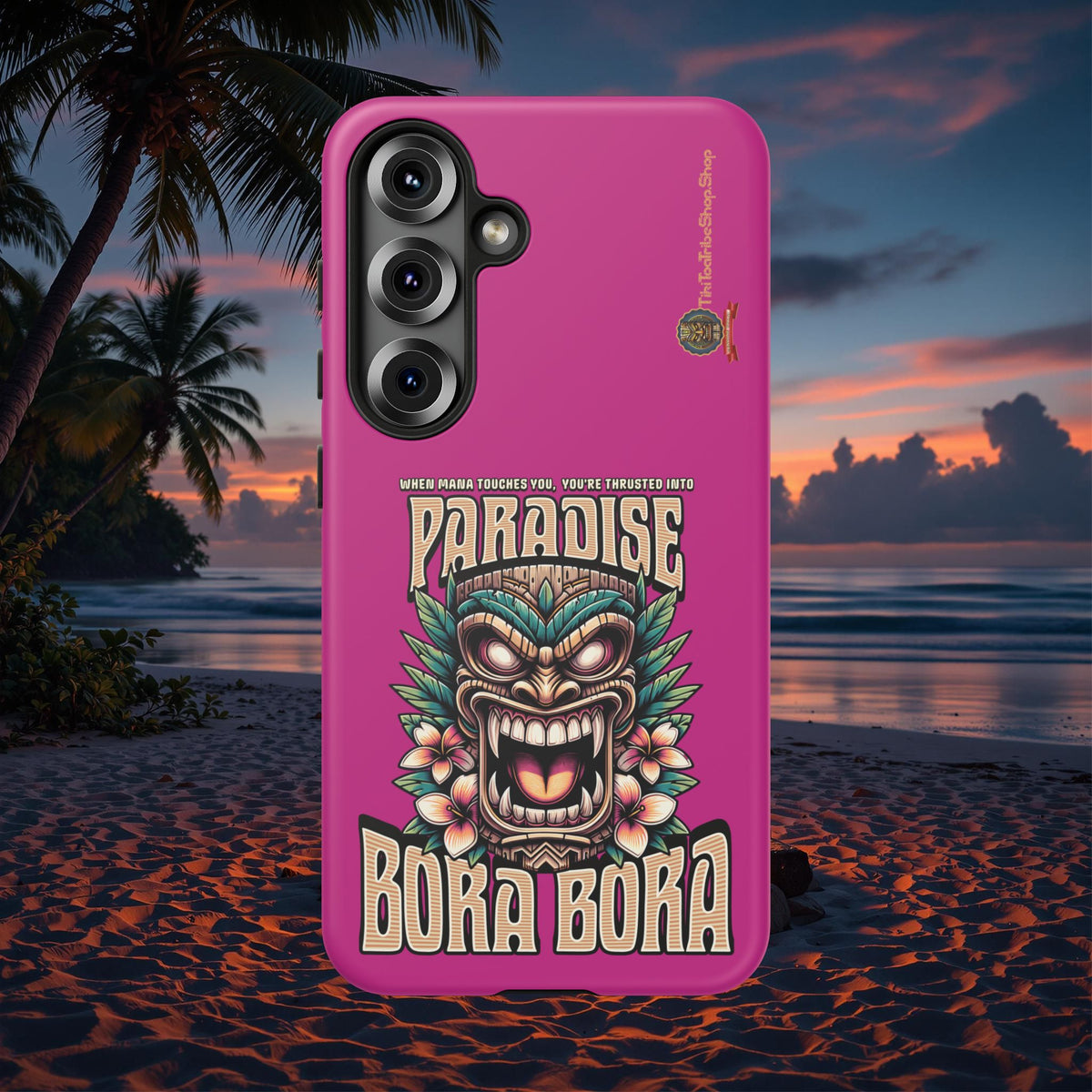Bora Bora – Coque Antichoc Premium Tiki Élégance