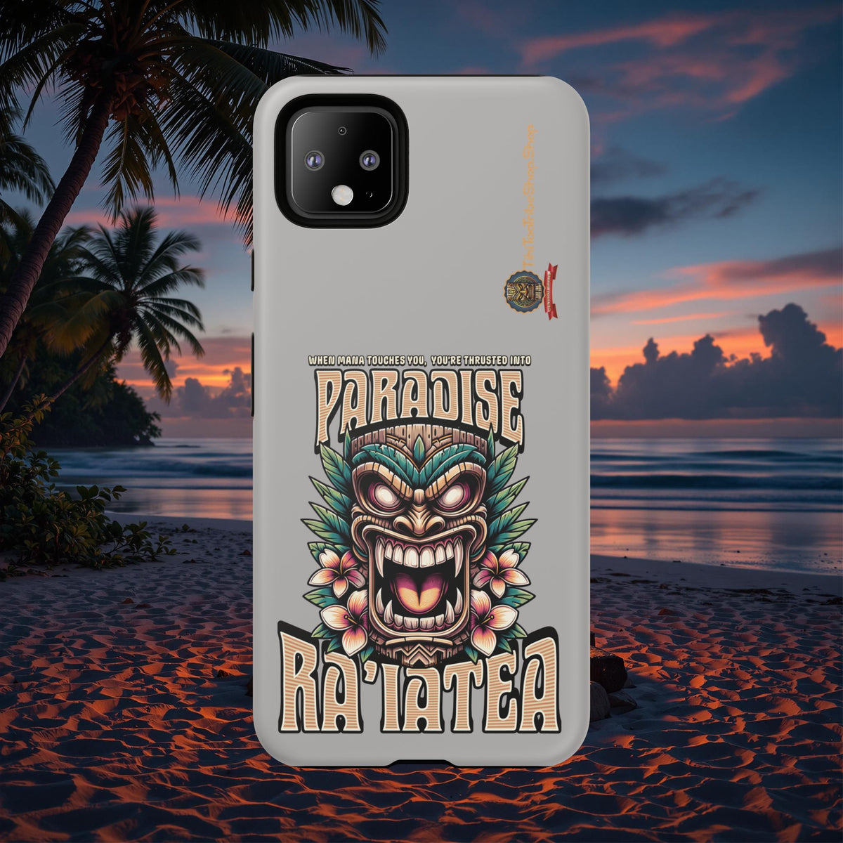 Ra’iatea – Coque Tiki Tribal de Protection Premium