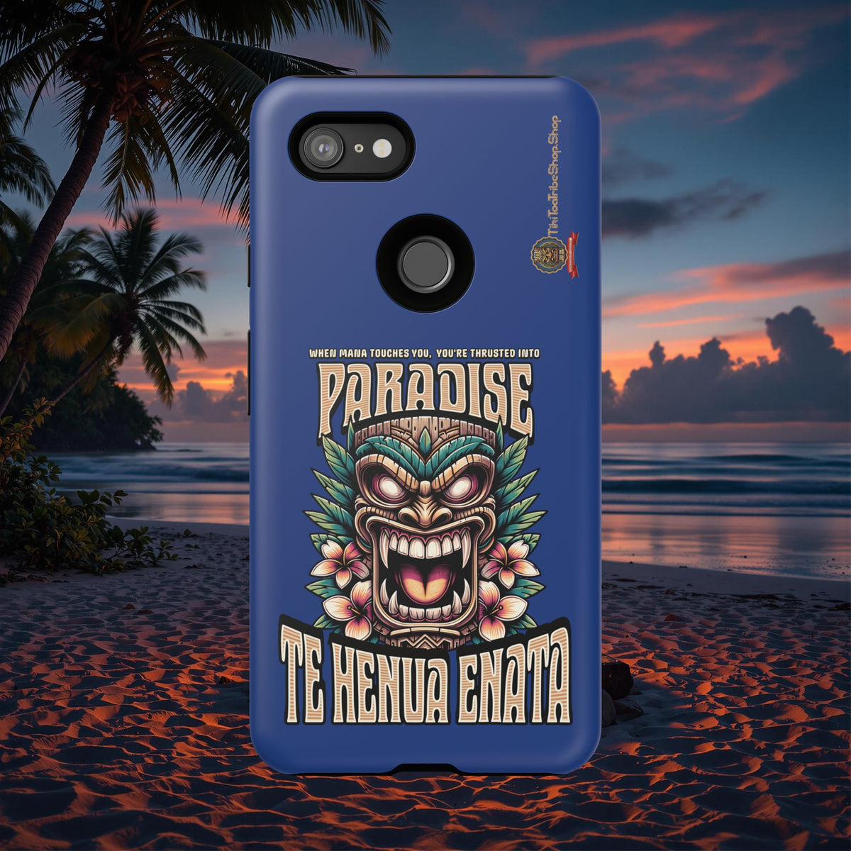 Te Henua Enata â Coque Antichoc Tiki Ancestral & Puissant