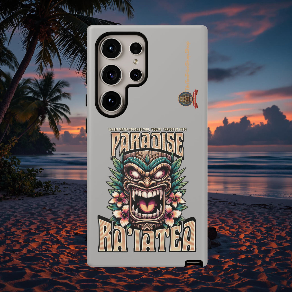 Ra’iatea – Coque Tiki Tribal de Protection Premium