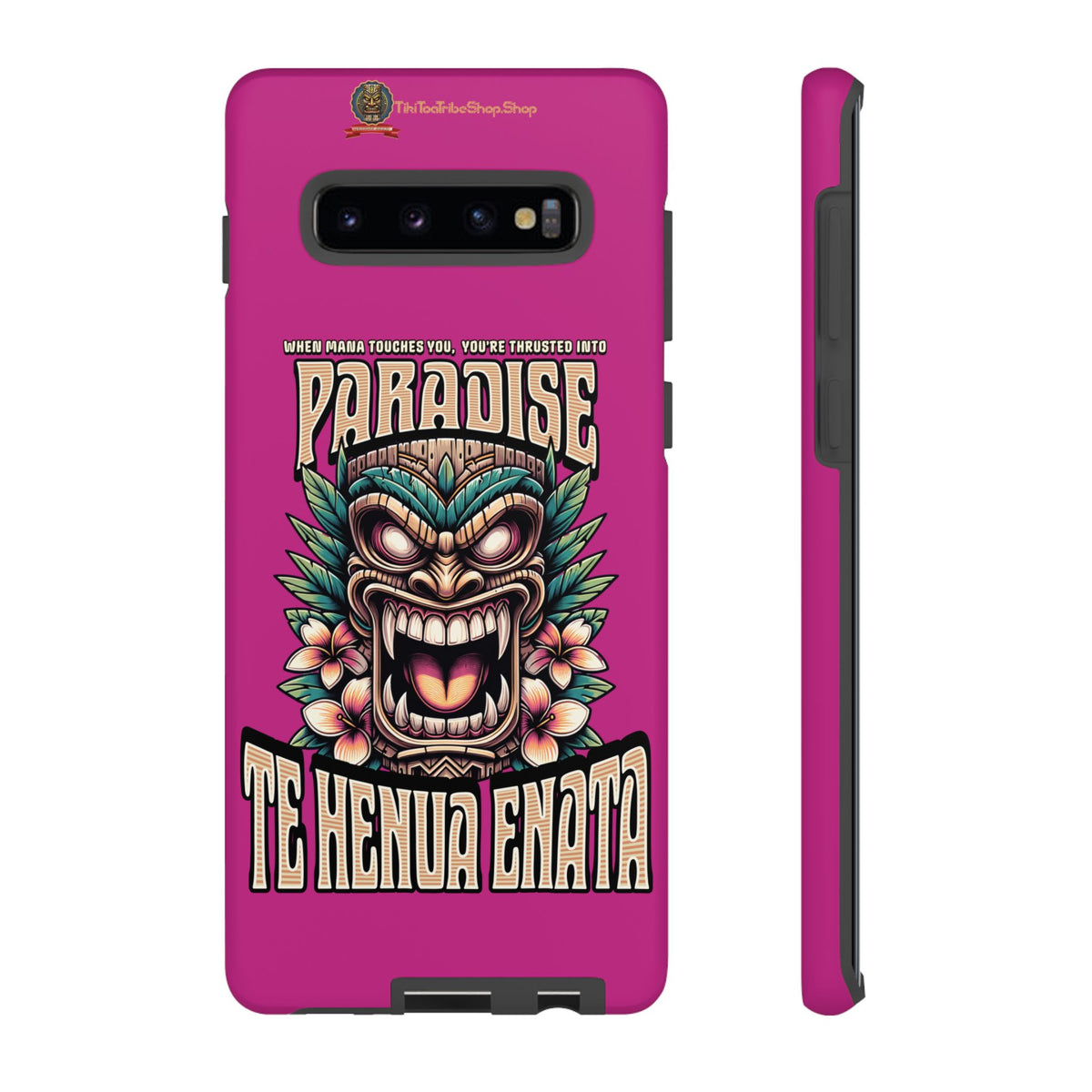 Te Henua Enata â Coque Antichoc Tiki Ancestral & Puissant