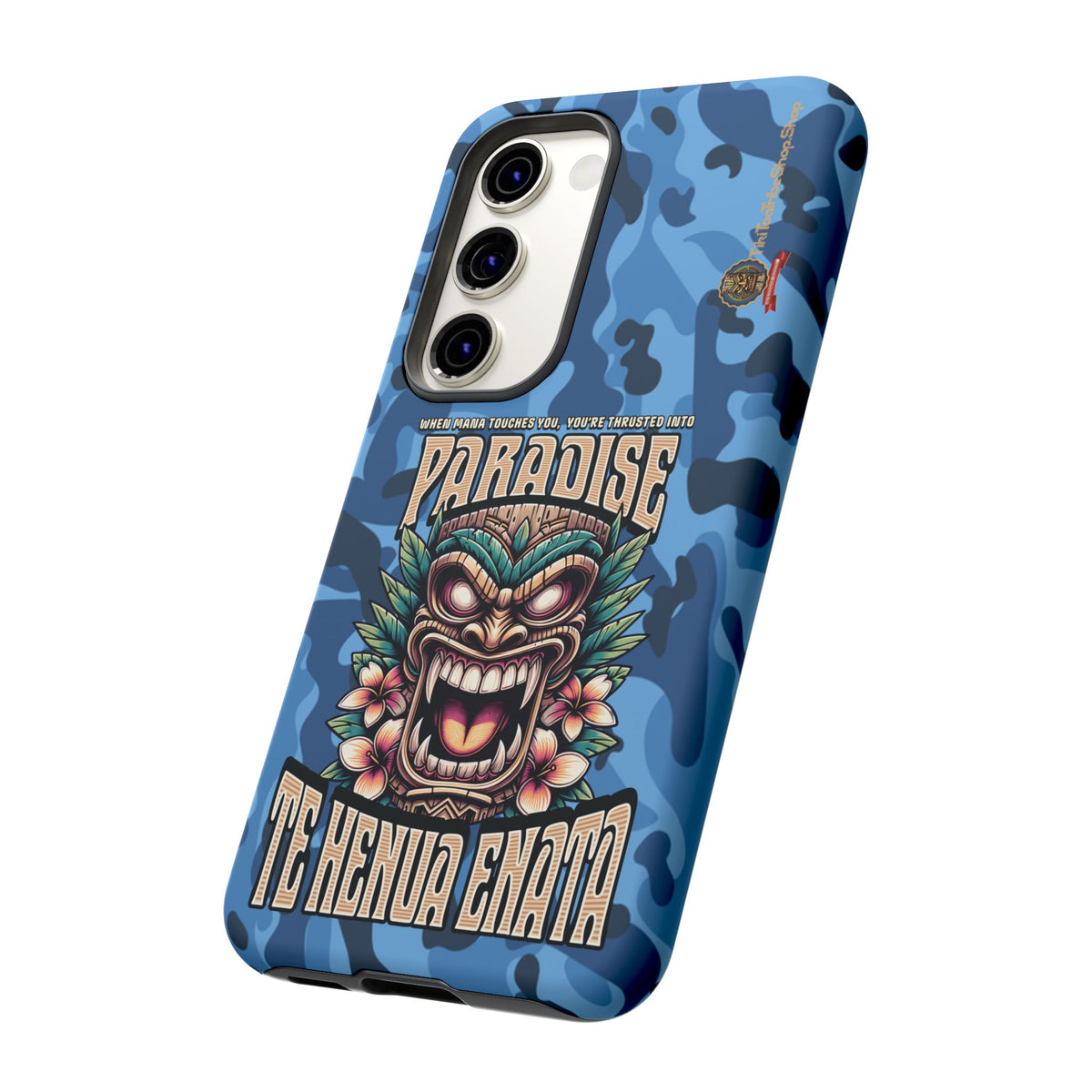Te Henua Enata â Coque Antichoc Tiki Ancestral & Puissant