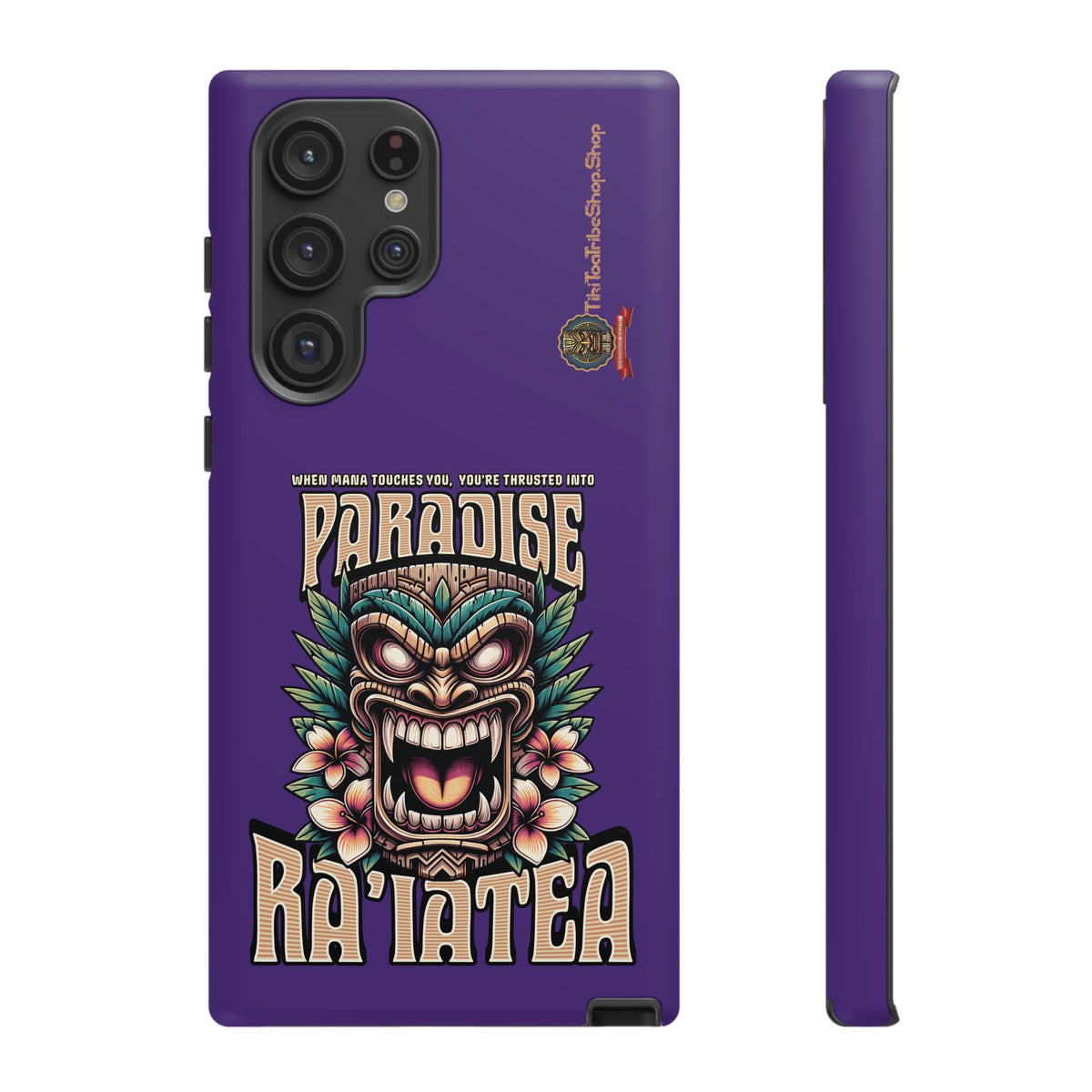 Ra’iatea – Coque Tiki Tribal de Protection Premium