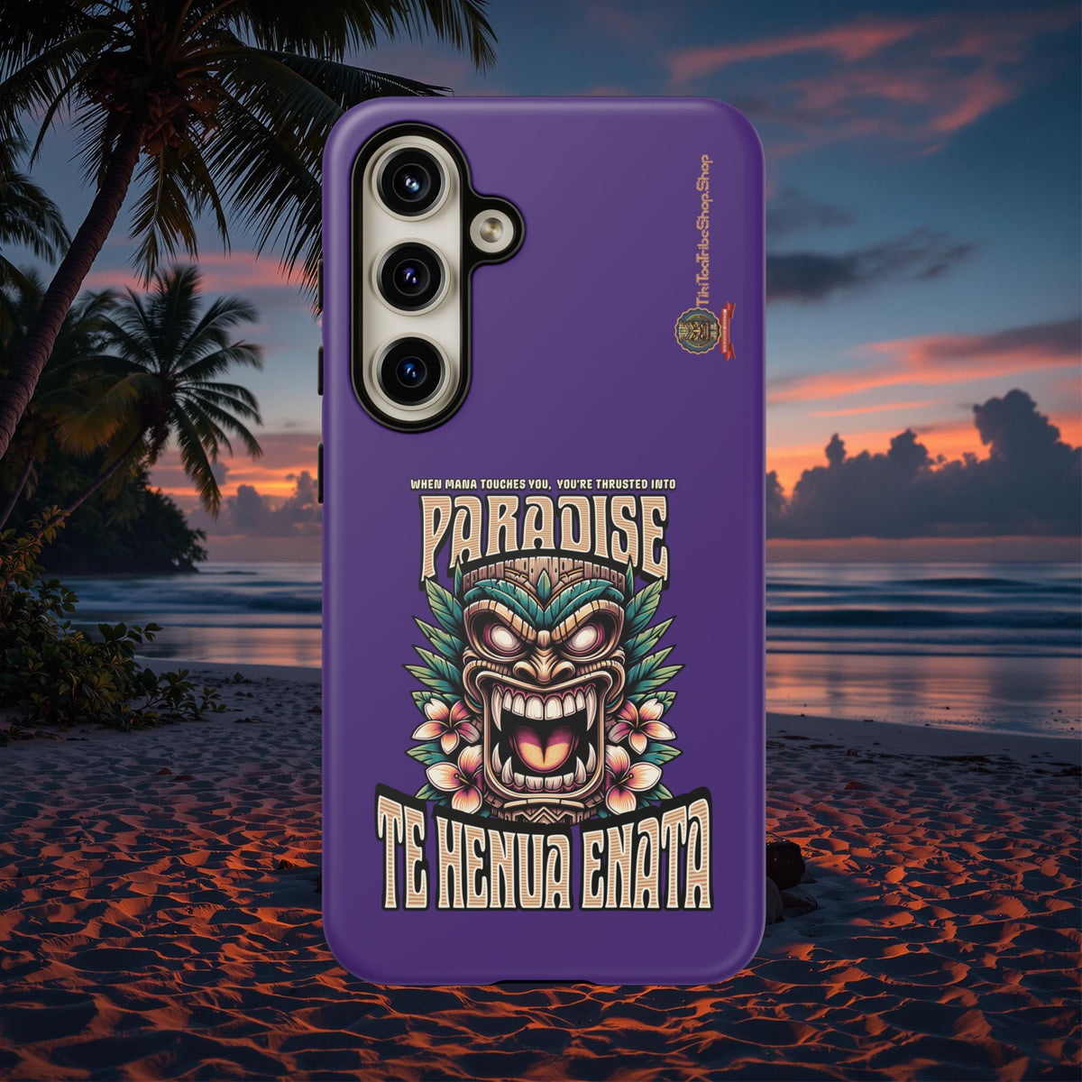 Te Henua Enata â Coque Antichoc Tiki Ancestral & Puissant