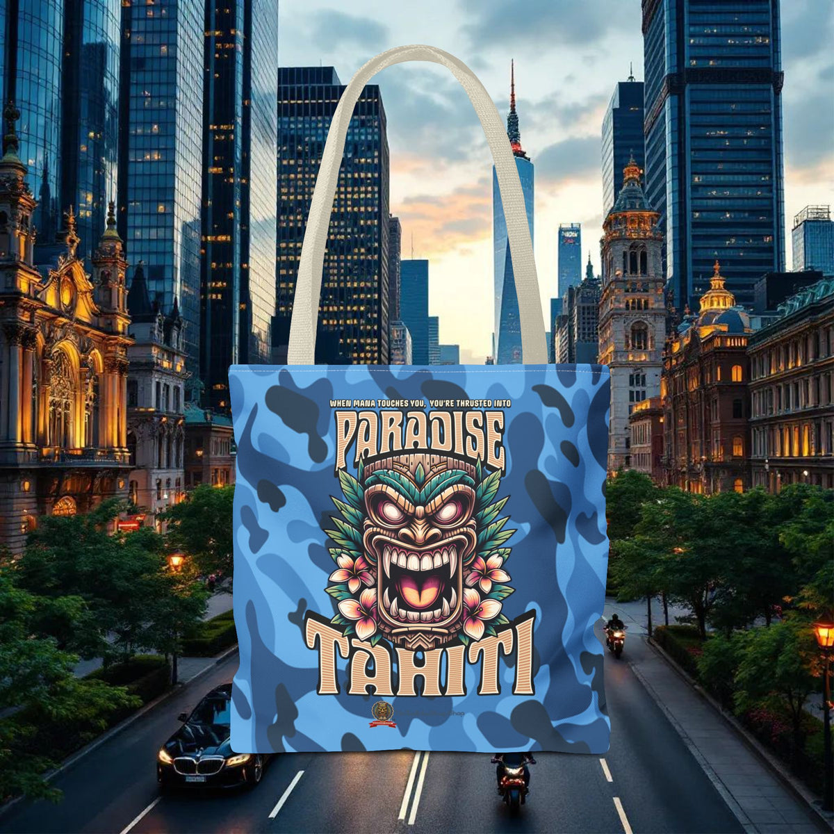 TAHITI  PARADISE Tote Bag