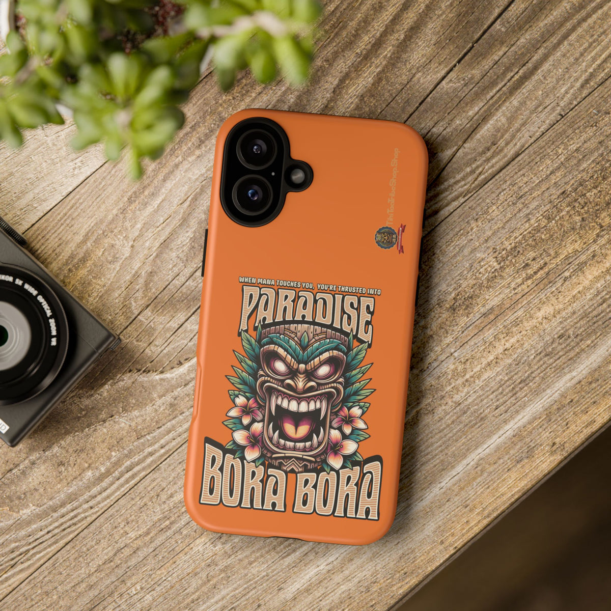 Bora Bora – Coque Antichoc Premium Tiki Élégance