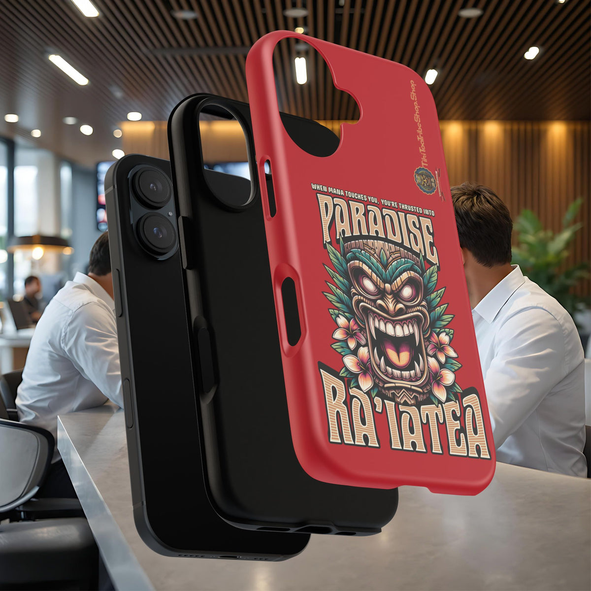 Ra’iatea – Coque Tiki Tribal de Protection Premium