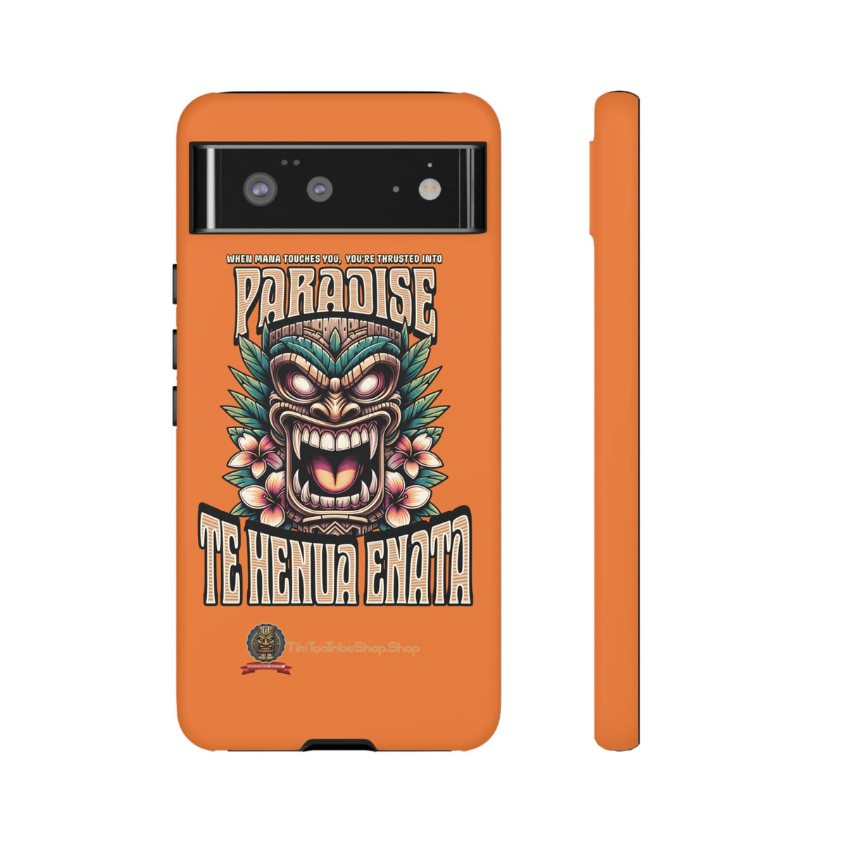 Te Henua Enata â Coque Antichoc Tiki Ancestral & Puissant