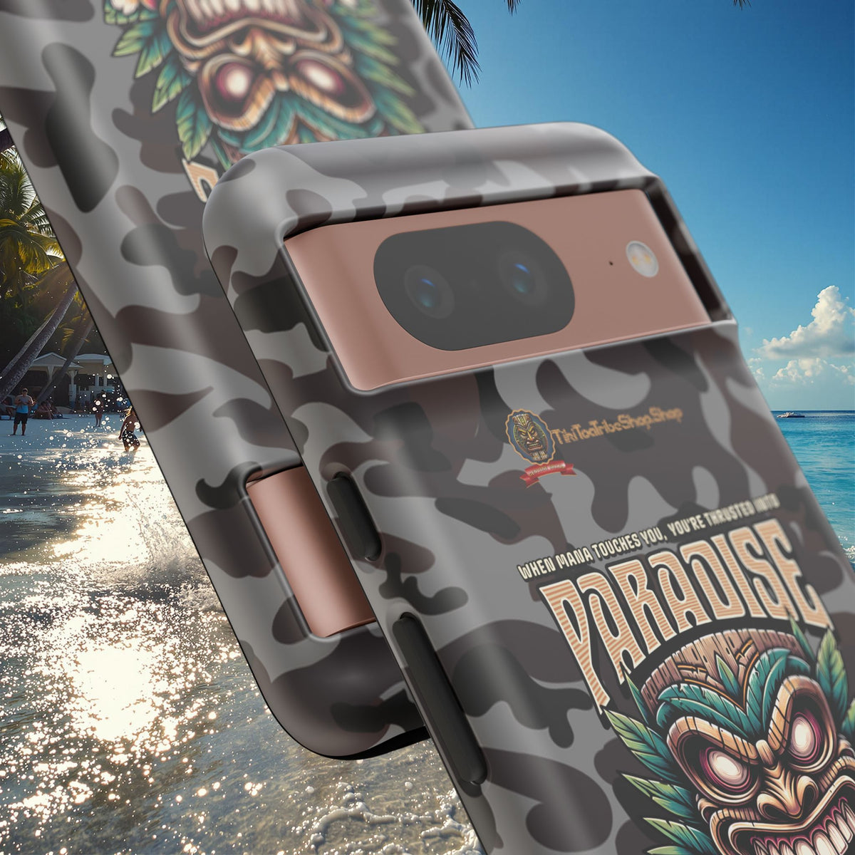 Tahiti â Coque Antichoc Premium Tiki Royal