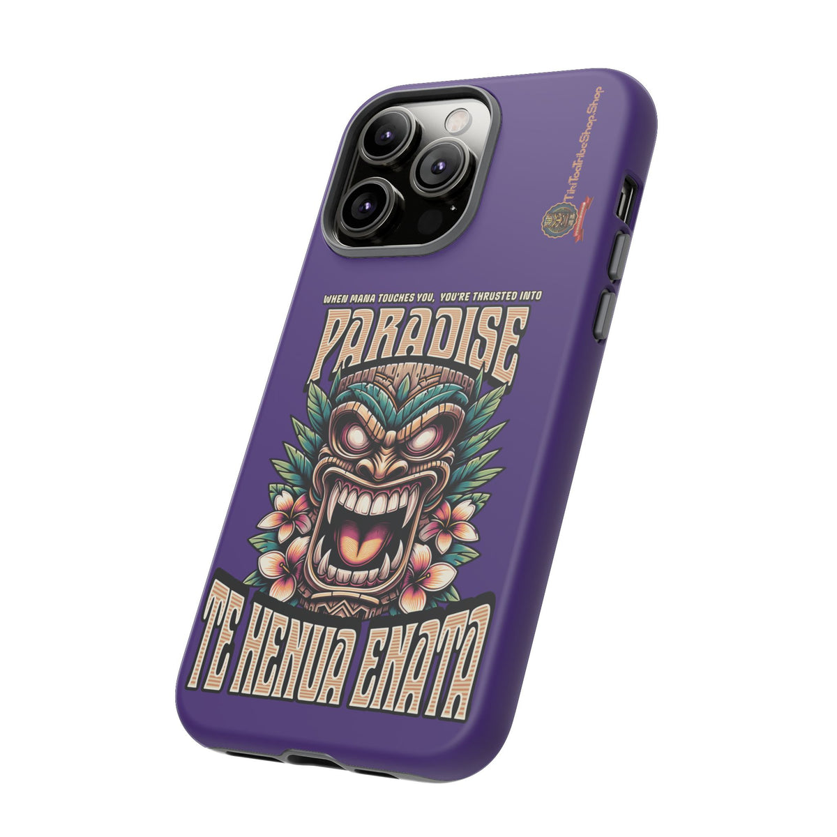 Te Henua Enata â Coque Antichoc Tiki Ancestral & Puissant