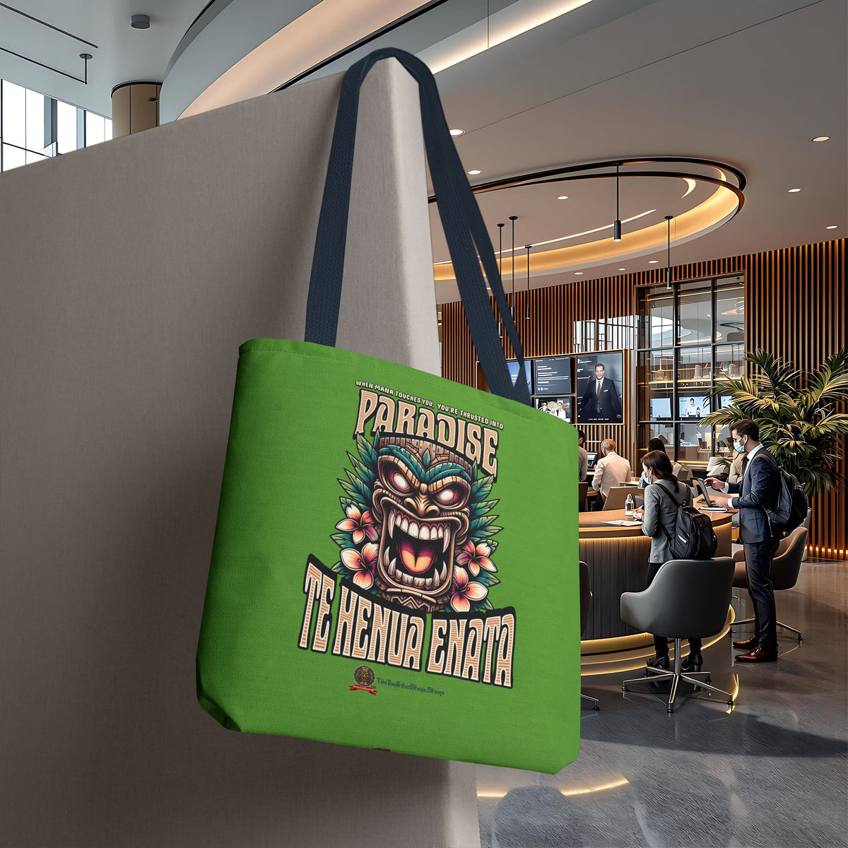 TE HENUA ENATA PARADISE Tote Bag