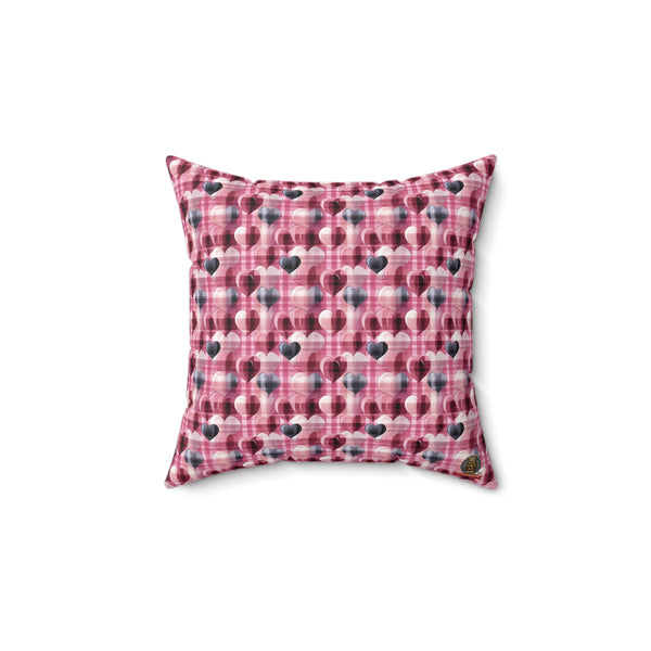 Plaid Charm: Hearts & Hearts