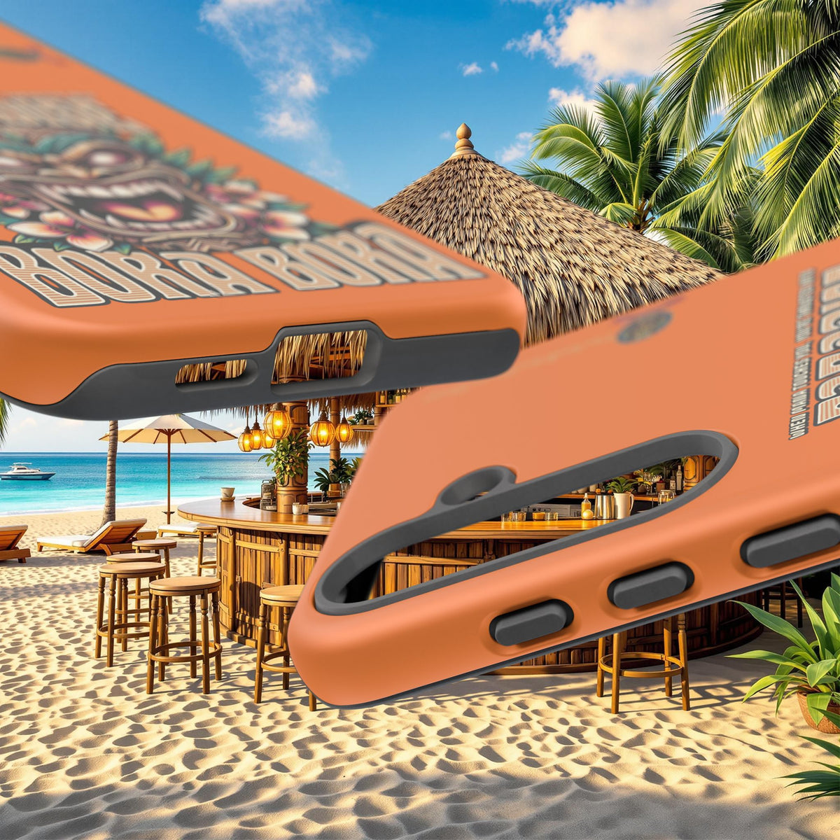 Bora Bora – Coque Antichoc Premium Tiki Élégance